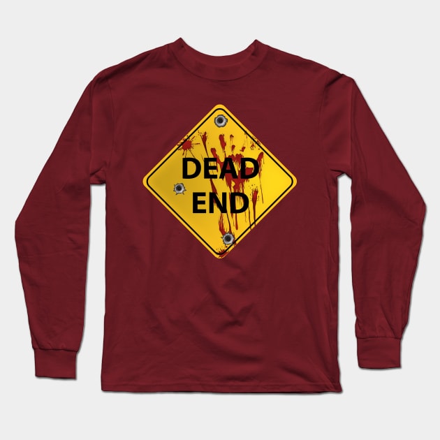 Dead End Long Sleeve T-Shirt by sebstgelais